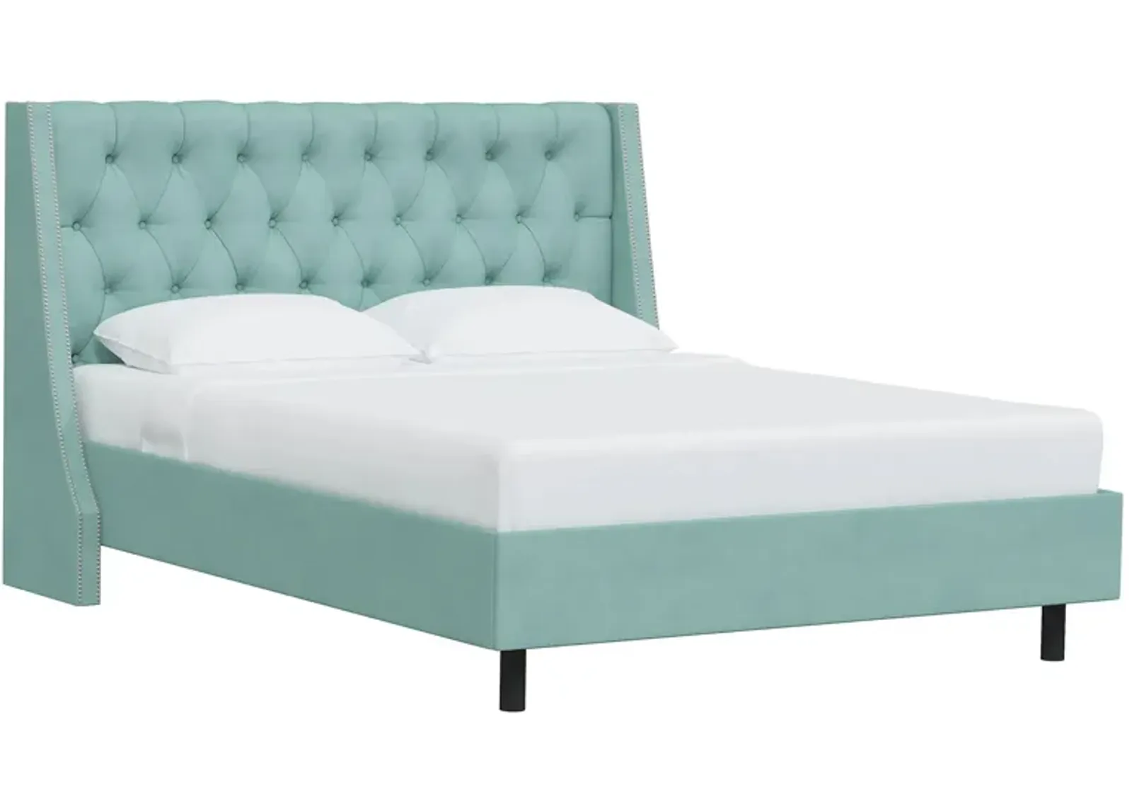 Sheridan Wingback Platform Bed