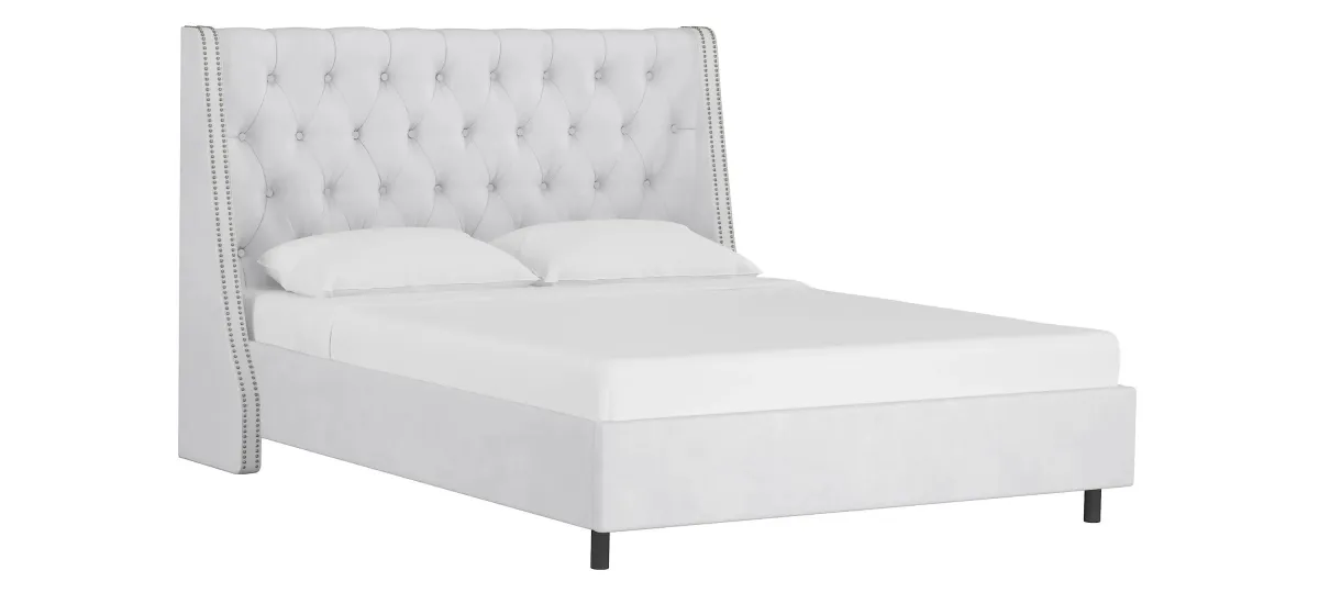 Sheridan Wingback Platform Bed