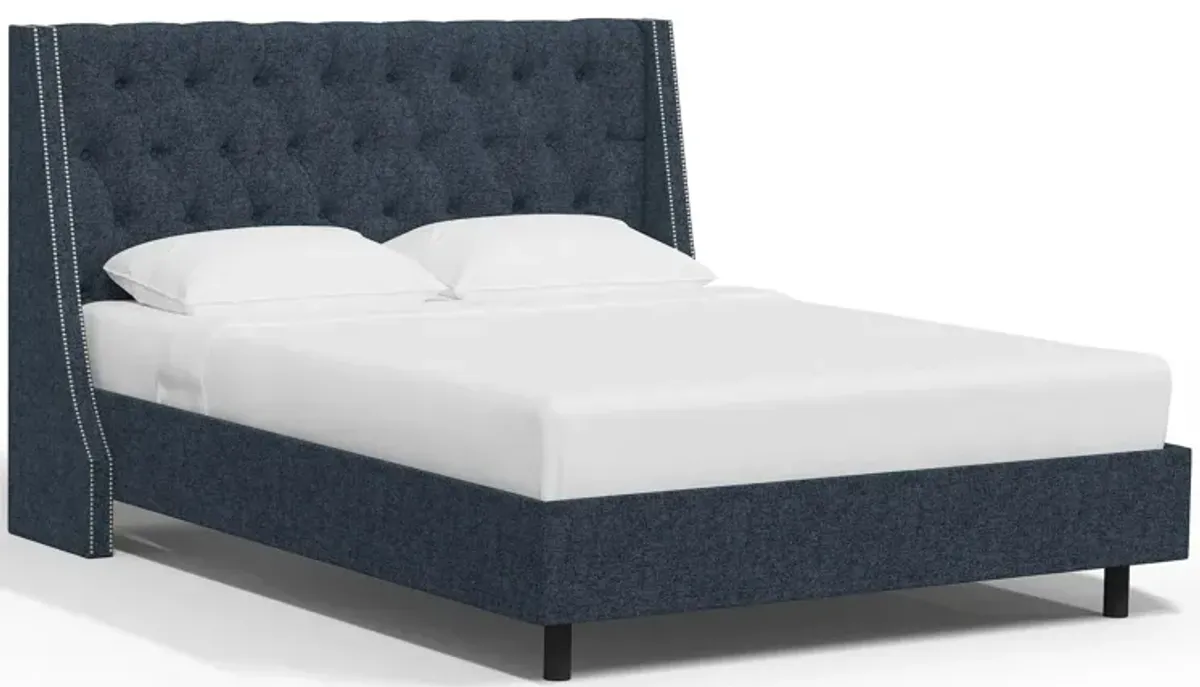 Sheridan Wingback Platform Bed