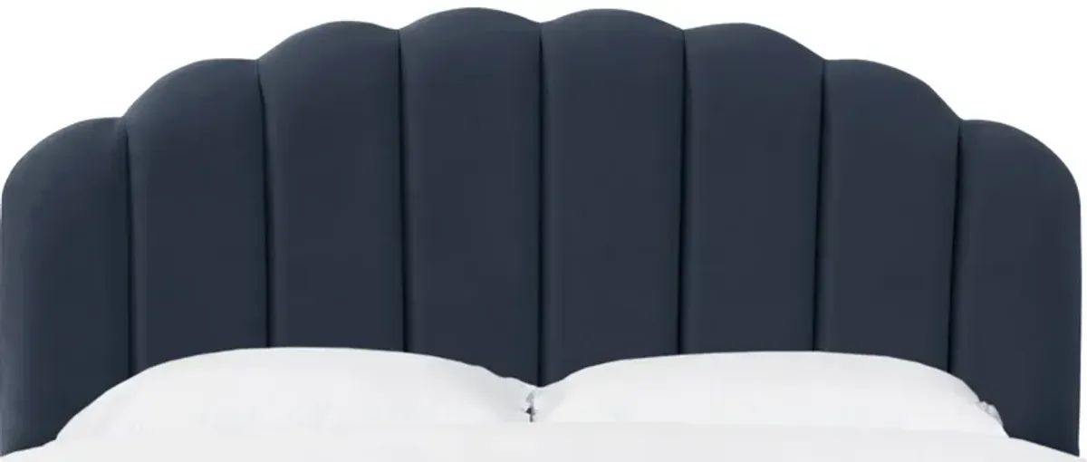 Tanner Headboard in Velvet Ink by Skyline