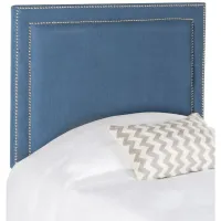 Cory Upholstered Headboard in Navy by Safavieh