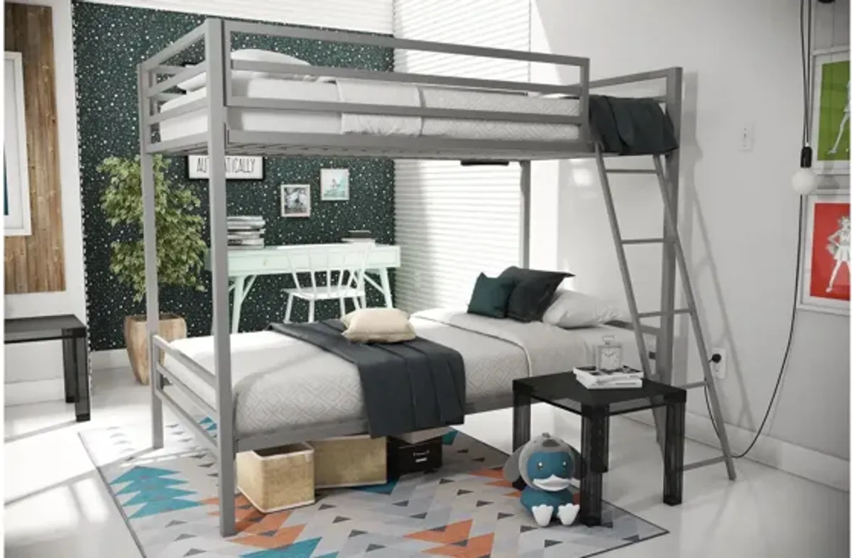 Novogratz Maxwell Twin over Twin Bunk Bed