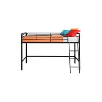 Atwater Living Cora Junior Metal Loft Bed in Black by DOREL HOME FURNISHINGS