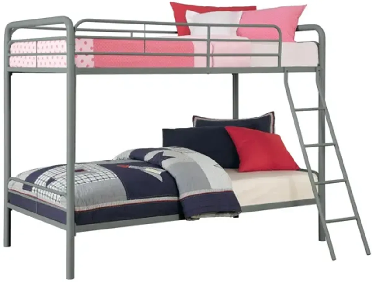 Atwater Living Eeva Twin over Twin Metal Bunk Bed