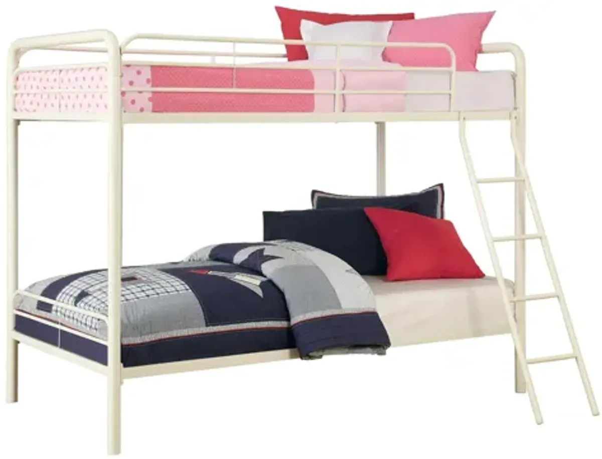 Atwater Living Eeva Twin over Twin Metal Bunk Bed