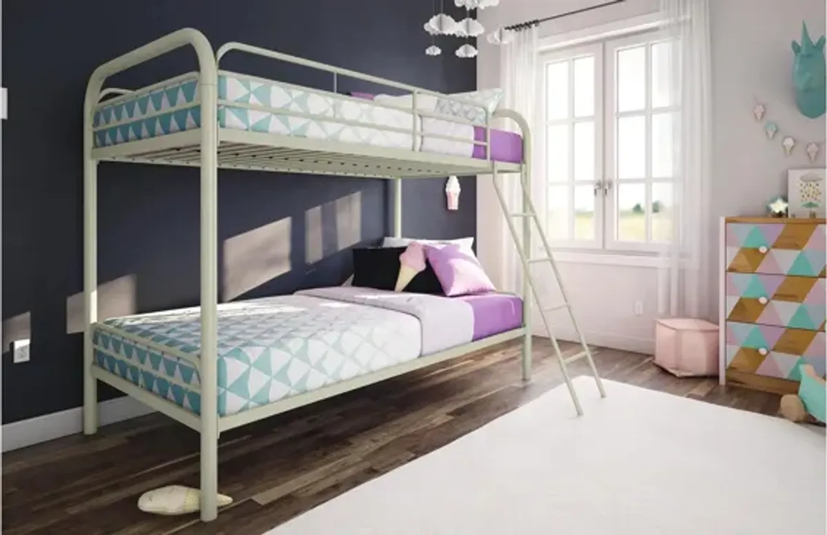 Atwater Living Eeva Twin over Twin Metal Bunk Bed