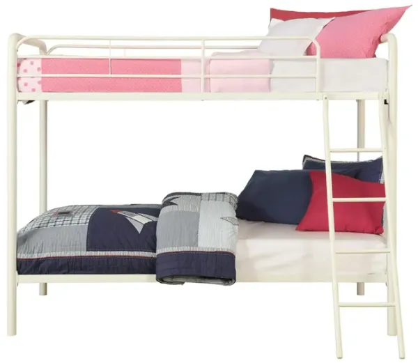 Atwater Living Eeva Twin over Twin Metal Bunk Bed