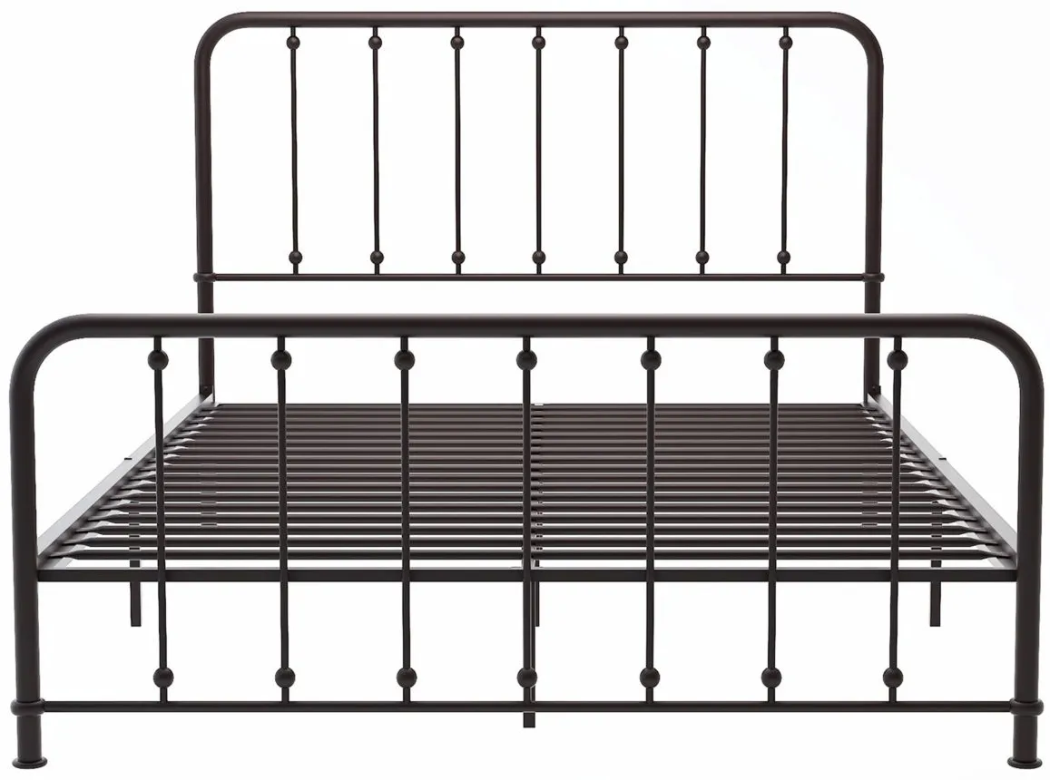 Lenci Metal Platform Bed in Dark Bronze by Homelegance