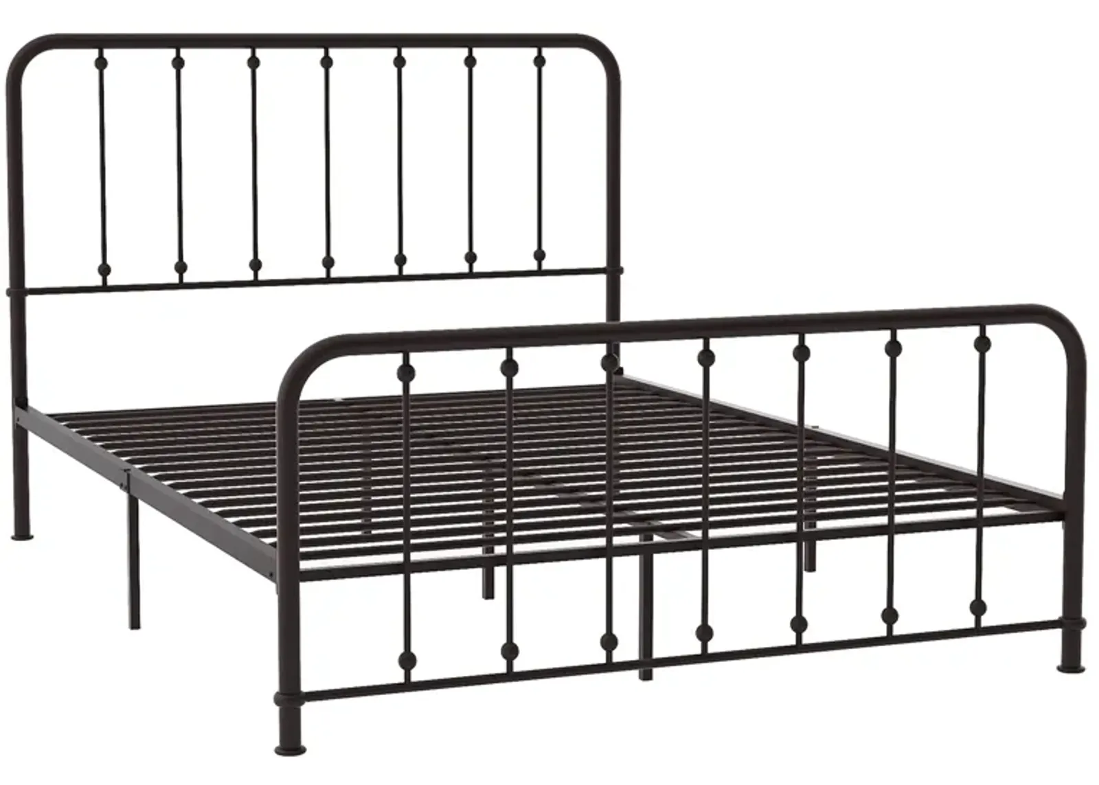 Lenci Metal Platform Bed in Dark Bronze by Homelegance