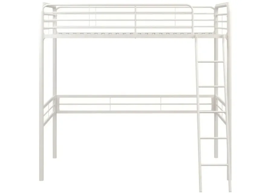 Blissfield Loft Bed in White by DOREL HOME FURNISHINGS