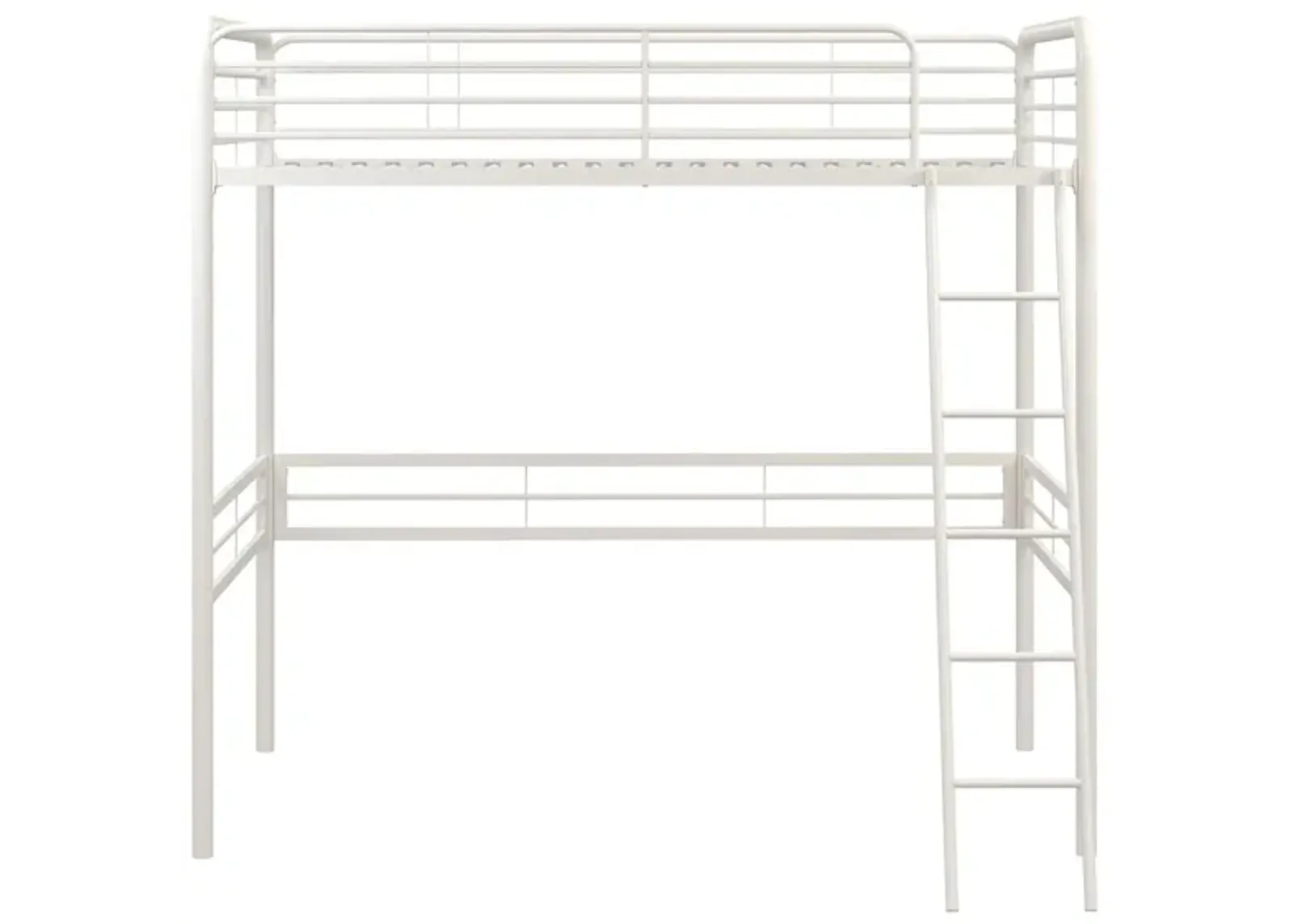 Blissfield Loft Bed in White by DOREL HOME FURNISHINGS