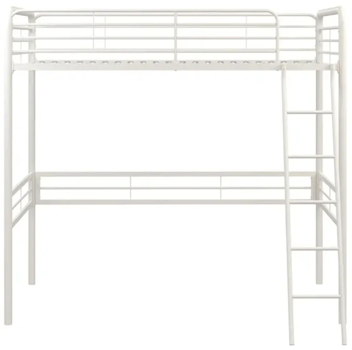 Blissfield Loft Bed in White by DOREL HOME FURNISHINGS