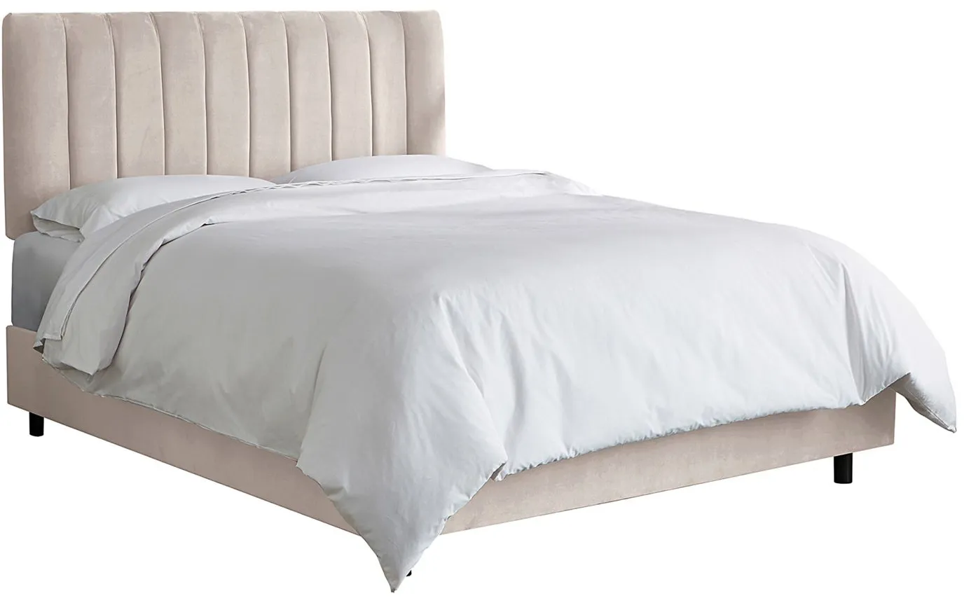 Chandler Bed in Mystere Dove by Skyline