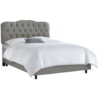Argona Bed in Linen Gray by Skyline
