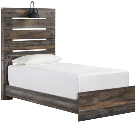 Luna Panel Bed in Rustic Brown by Ashley Furniture