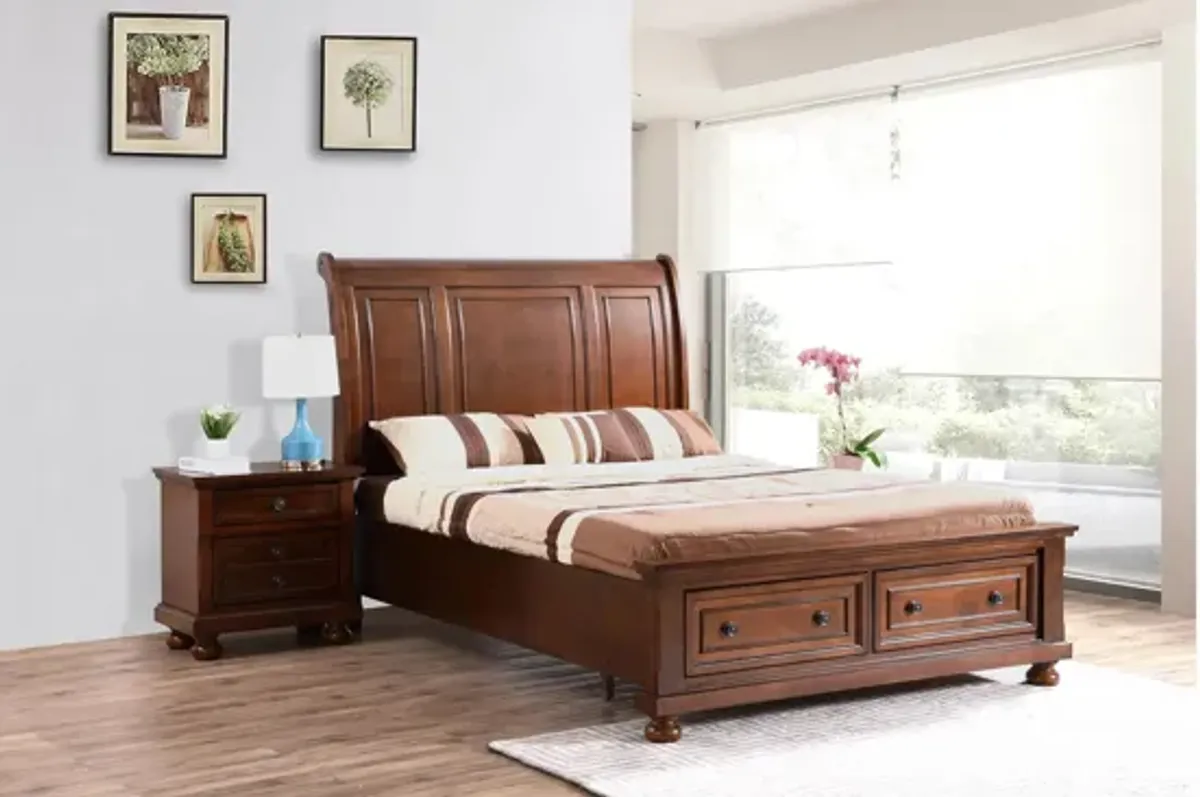 Meade Sleigh Storage Bed