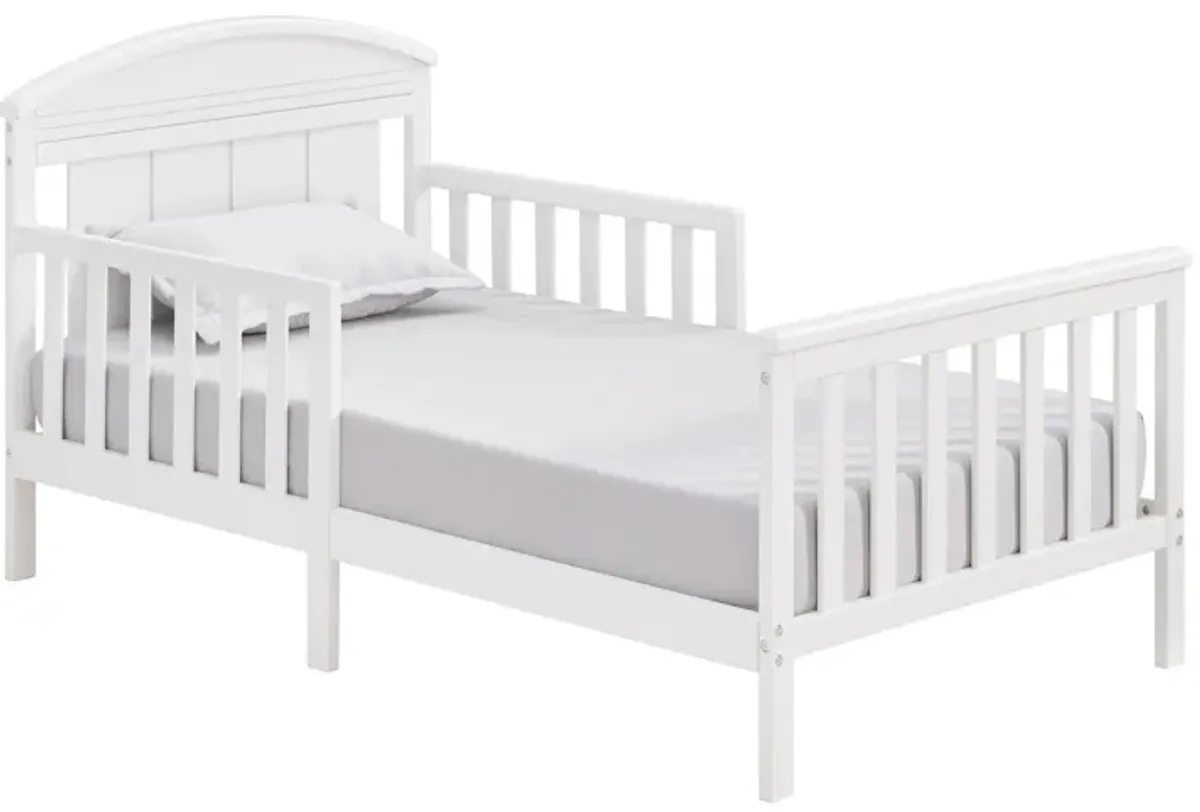 Oxford Baby Baldwin Wooden Toddler Bed in Snow White by M DESIGN VILLAGE