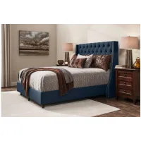 Sheridan Upholstered Wingback Bed
