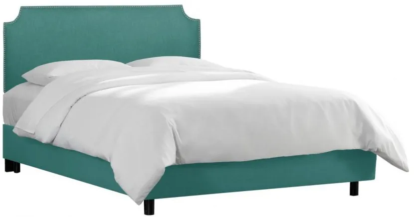 McGee Bed in Linen Laguna by Skyline