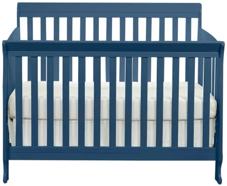 Riley 4-in-1 Convertible Crib in Navy by Heritage Baby