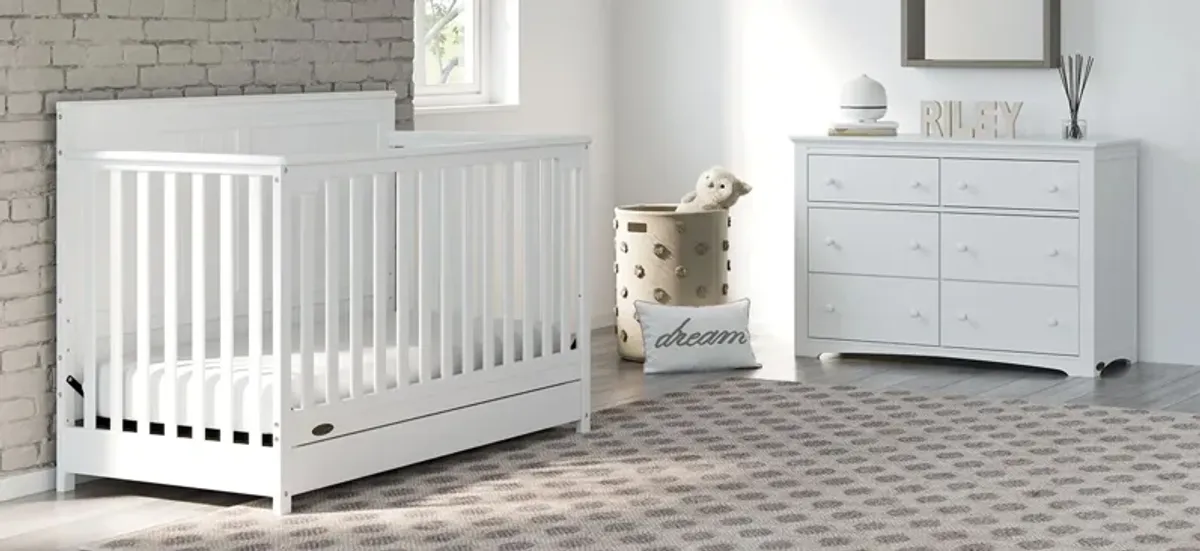 Halsey Convertible Crib w/ Drawer