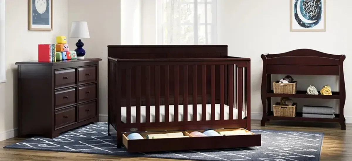 Halsey Convertible Crib w/ Drawer