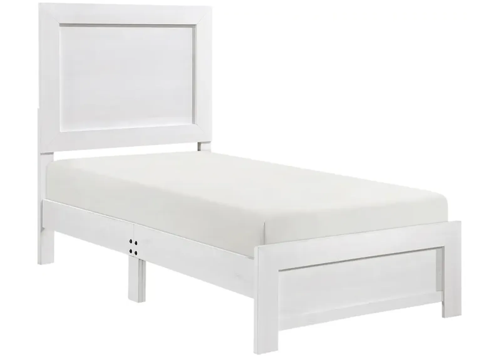 Bijou Bed in White by Homelegance