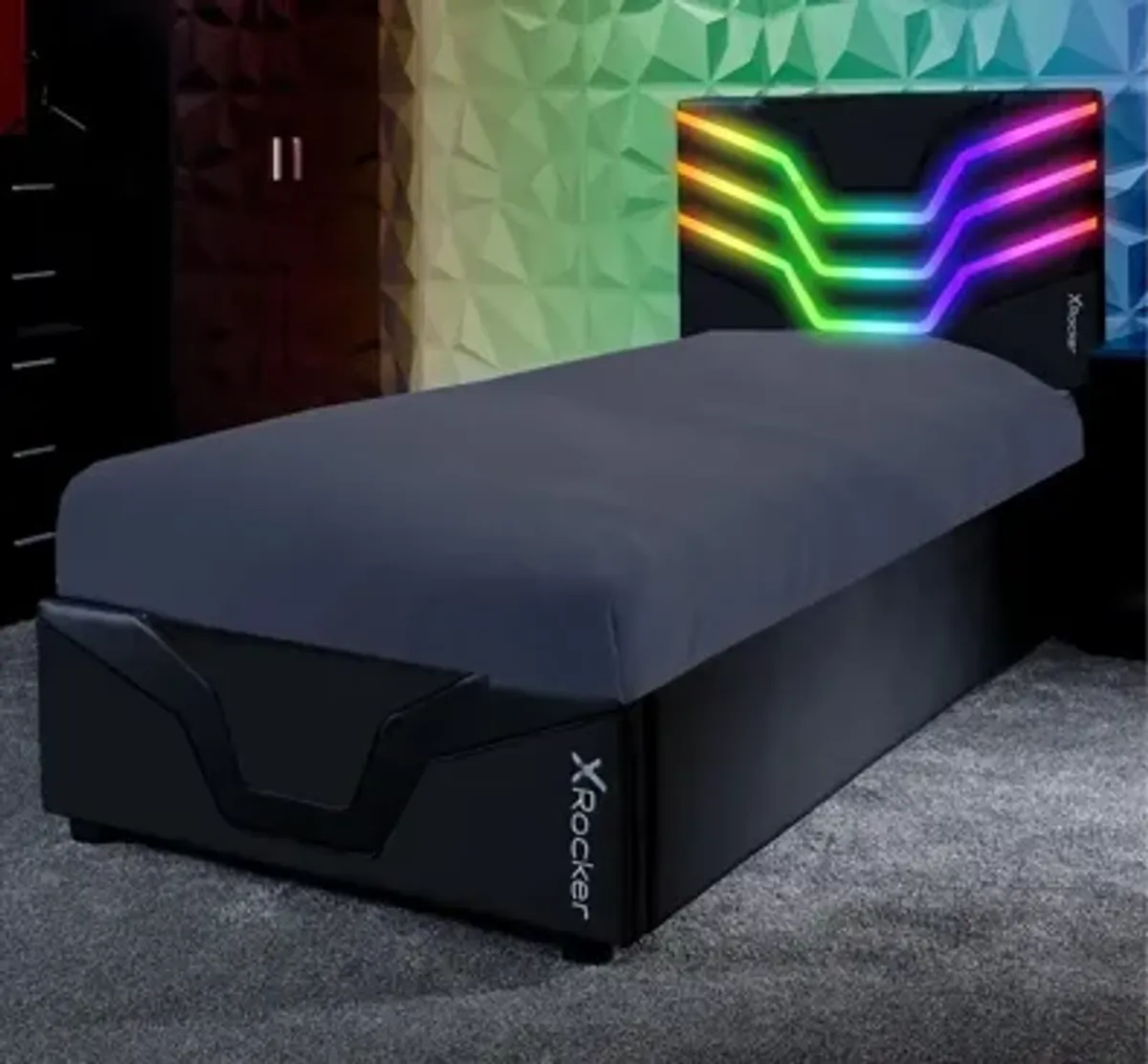 X Rocker Cosmos RGB Gaming Bed