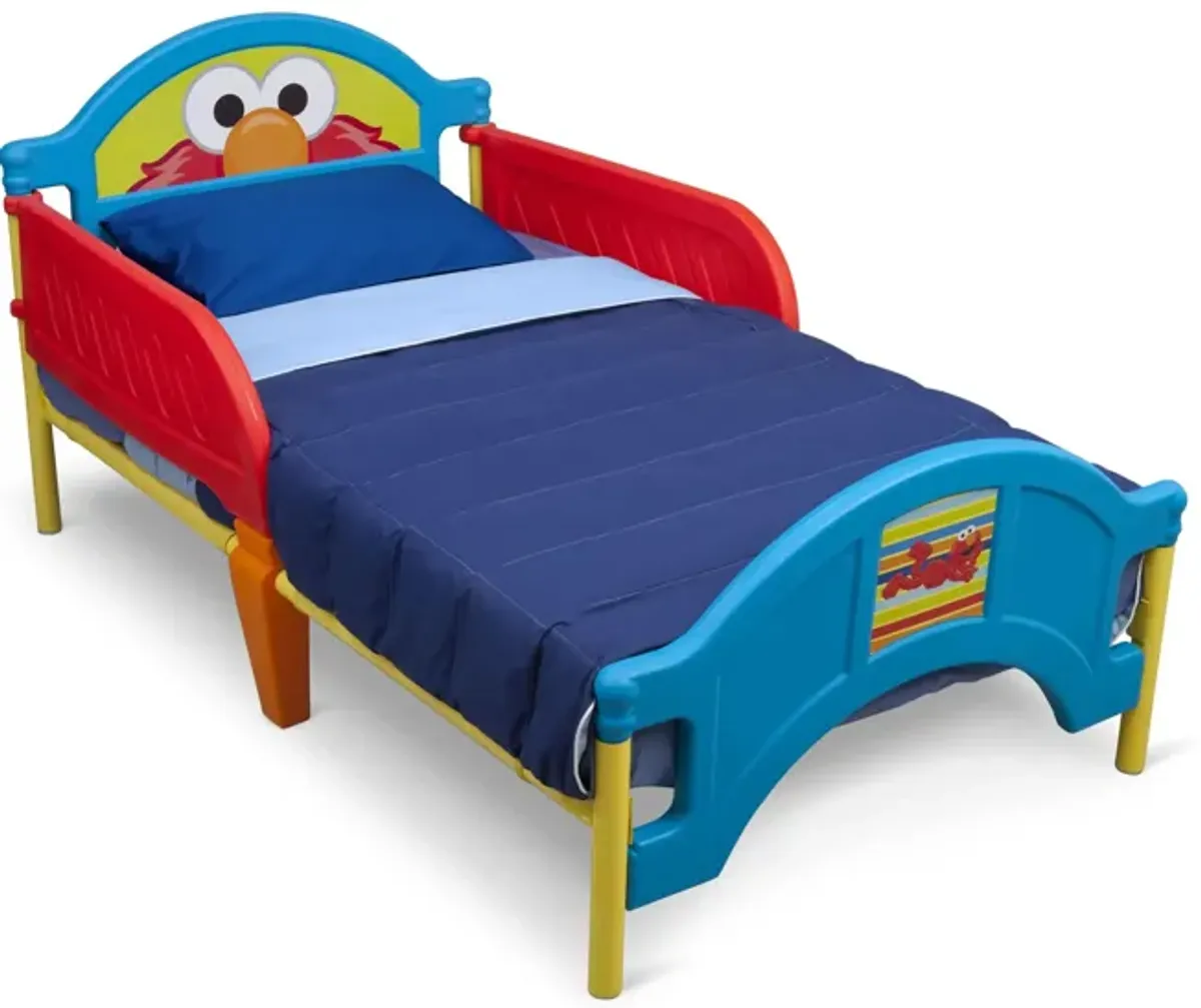 Sesame Street Toddler Bed by Delta Children in Red /Blue /Yellow by Delta Children