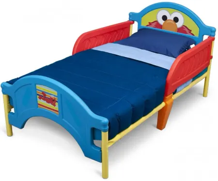 Sesame Street Toddler Bed by Delta Children in Red /Blue /Yellow by Delta Children