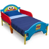 Sesame Street Toddler Bed by Delta Children in Red /Blue /Yellow by Delta Children