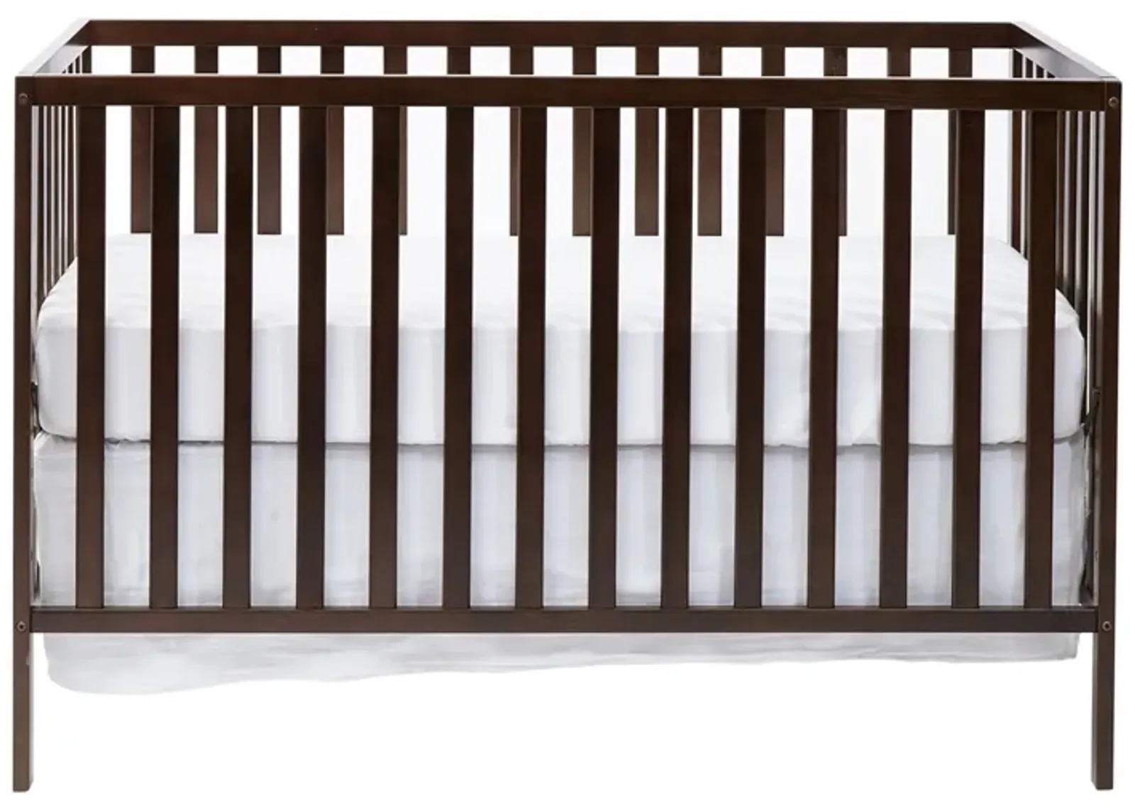 Palmer 3-in-1 Convertible Crib in Espresso by Heritage Baby