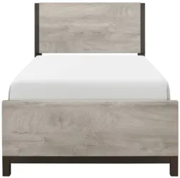 2-Tone Finish: Light Gray and Gray color