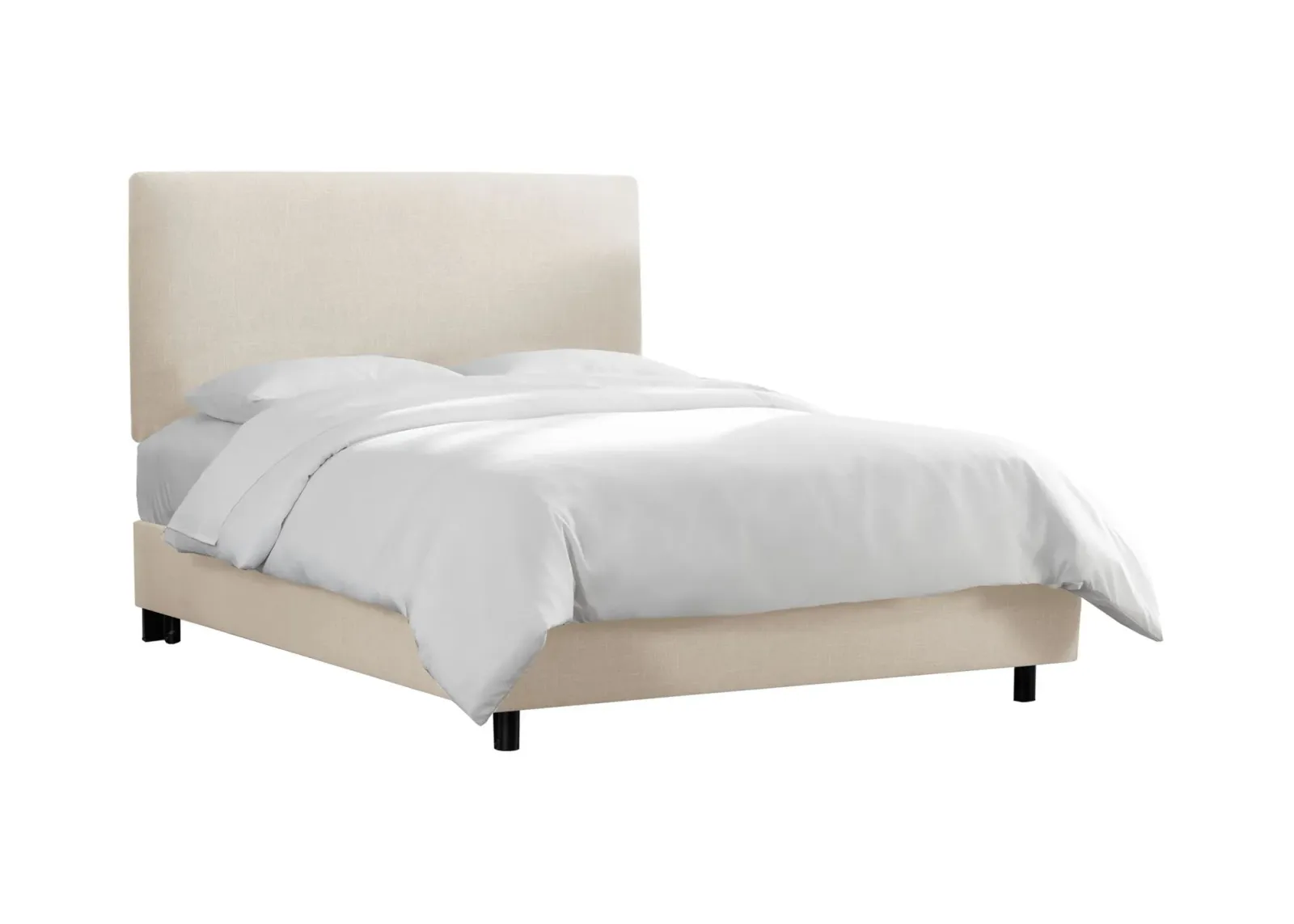 Valerie Bed in Linen Talc by Skyline