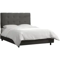 Nathan Bed in Premier Charcoal by Skyline