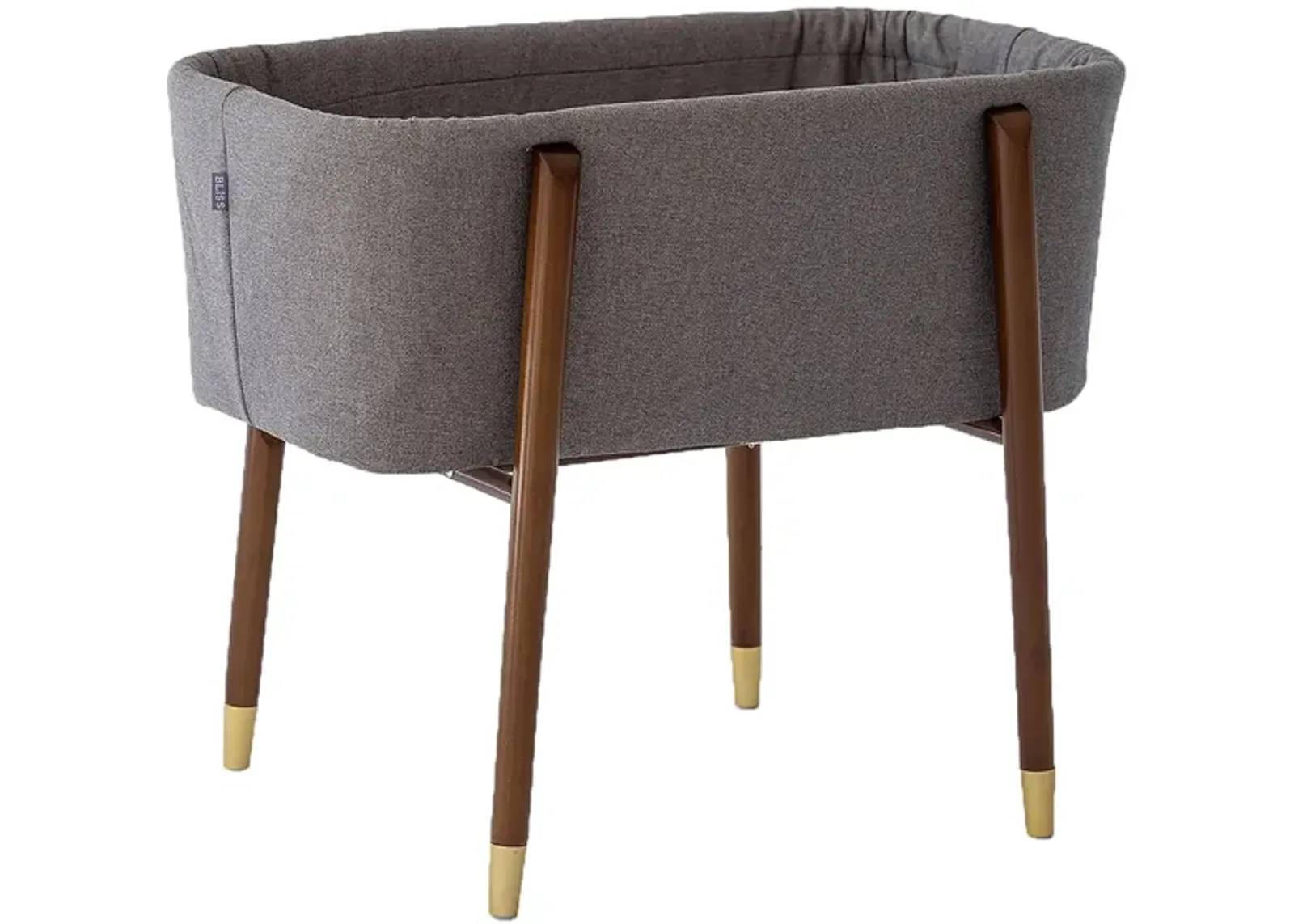 TruBliss Sova Bassinet in London Grey by BK Furniture