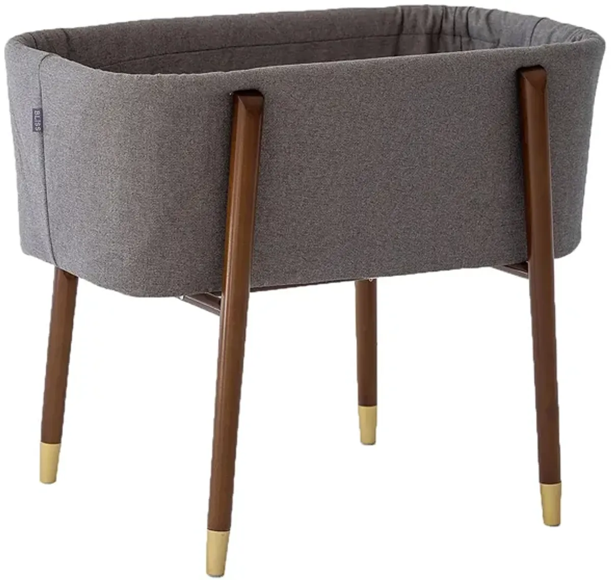 TruBliss Sova Bassinet in London Grey by BK Furniture