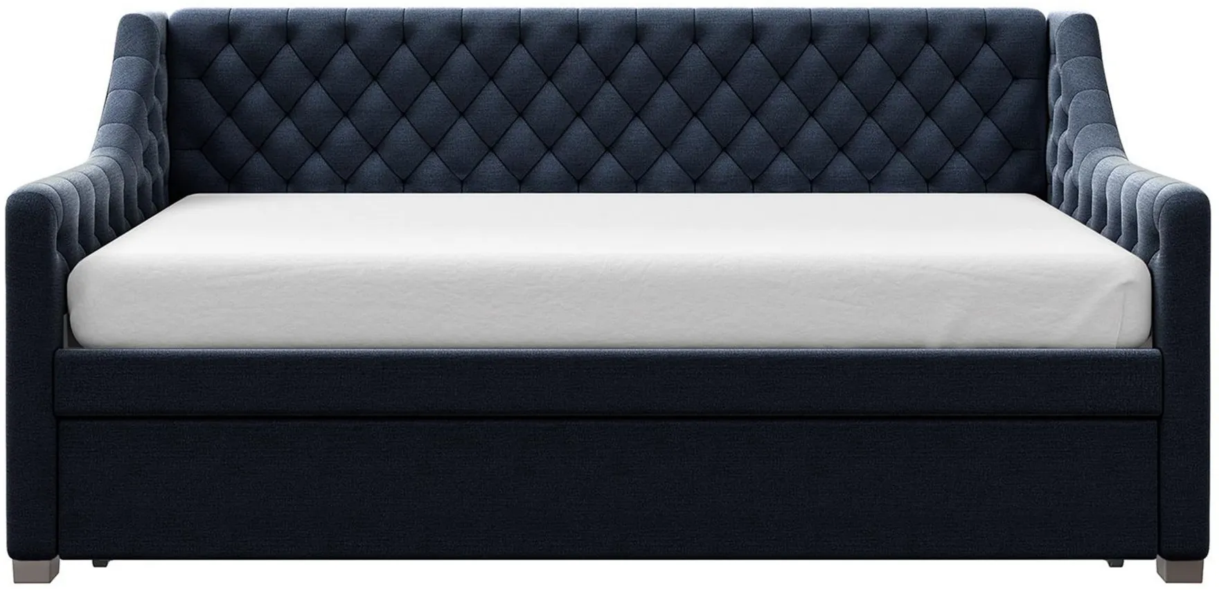 Little Seeds Monarch Hill Ambrosia Upholstered Daybed and Trundle in Blue by DOREL HOME FURNISHINGS