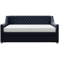 Little Seeds Monarch Hill Ambrosia Upholstered Daybed and Trundle in Blue by DOREL HOME FURNISHINGS