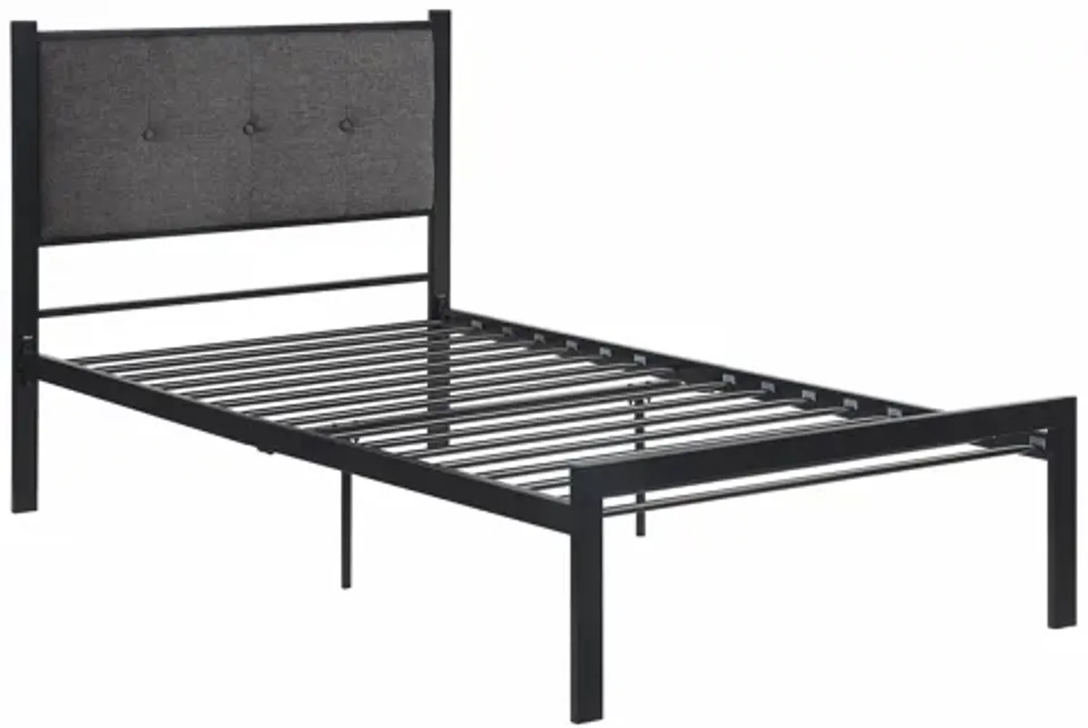 Faustina Twin Metal Platform Bed