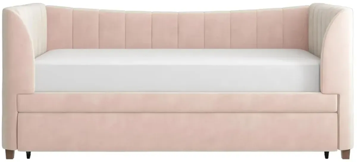 Little Seeds Valentina Upholstered Daybed with Trundle