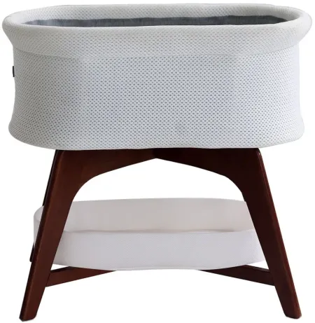 TruBliss Evi Smart Bassinet in White by BK Furniture