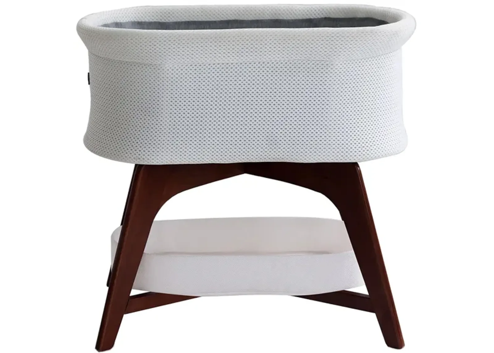 TruBliss Evi Smart Bassinet in White by BK Furniture