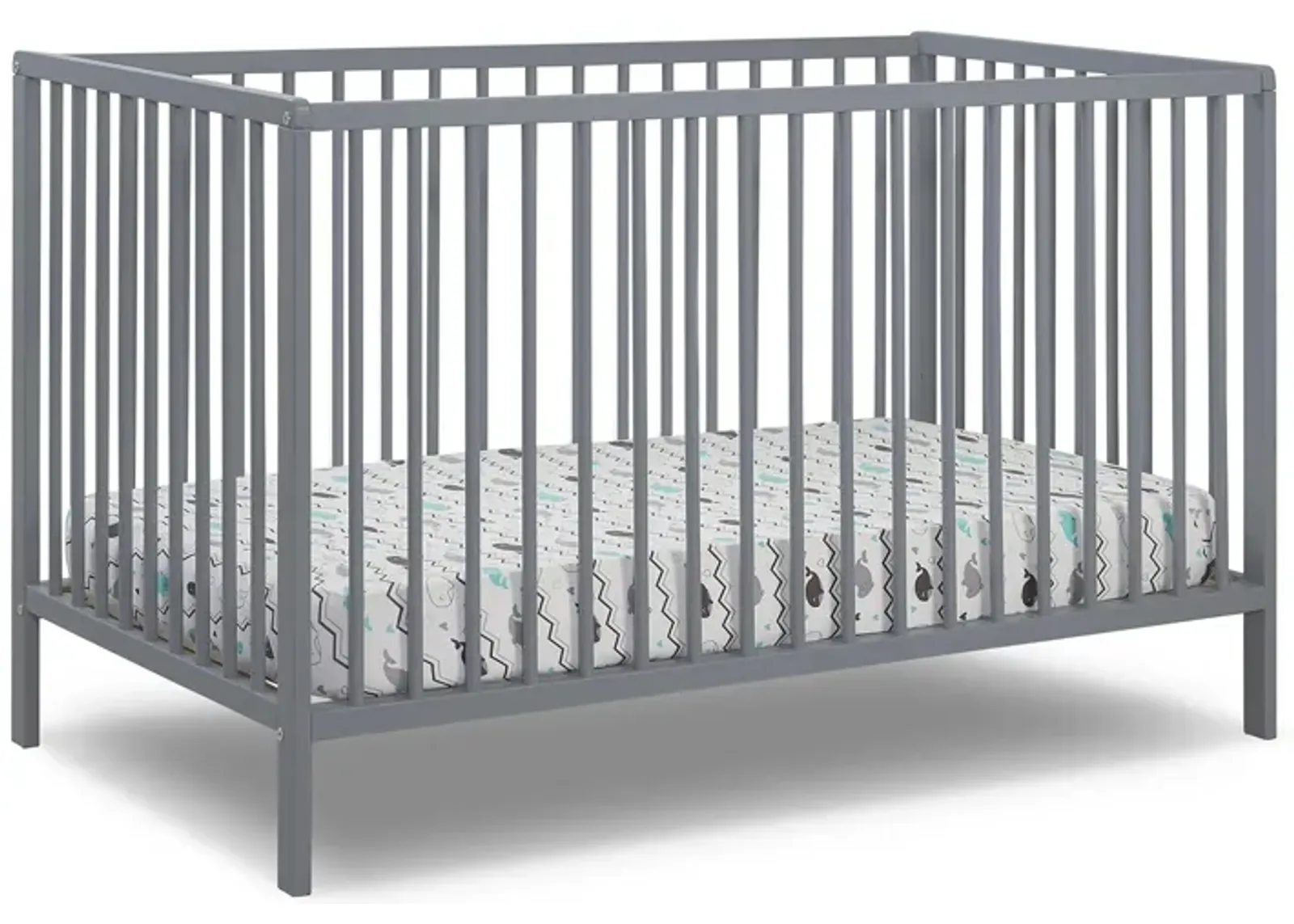 Happy Crib in Gray by Sorelle Furniture