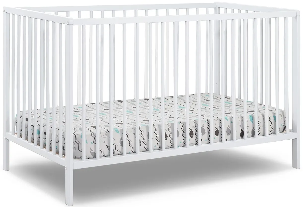 Happy Crib in White by Sorelle Furniture