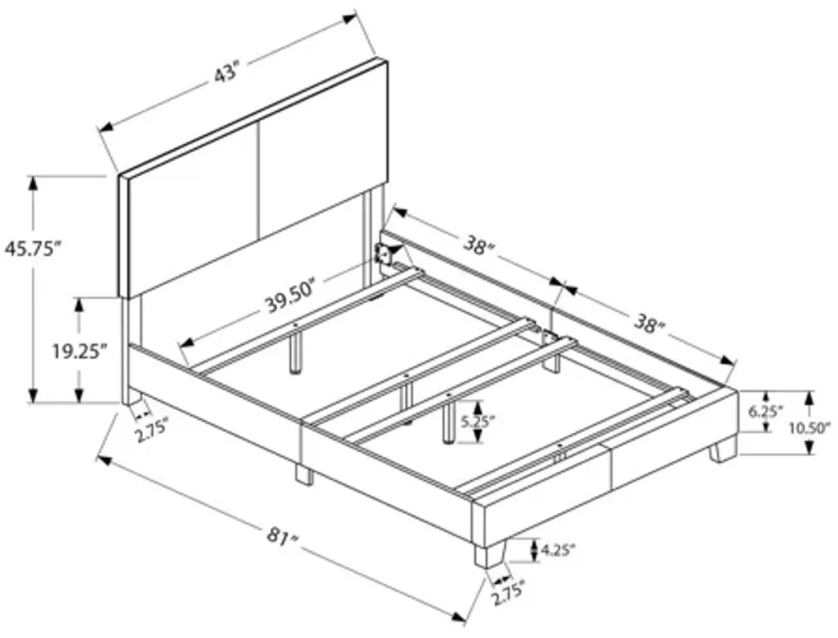 Monarch Specialties Youth Bed