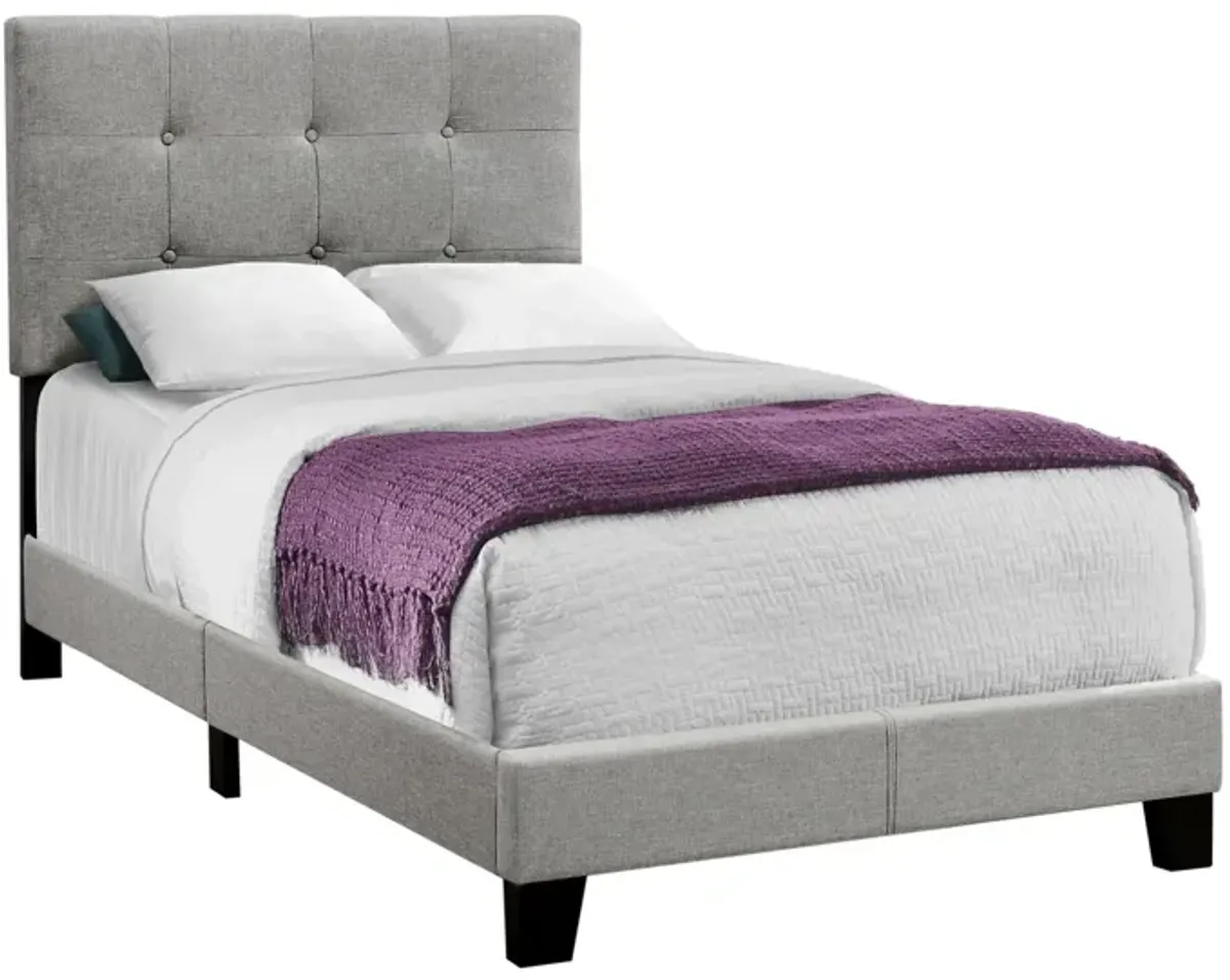 Monarch Specialties Youth Bed in Grey by Monarch Specialties