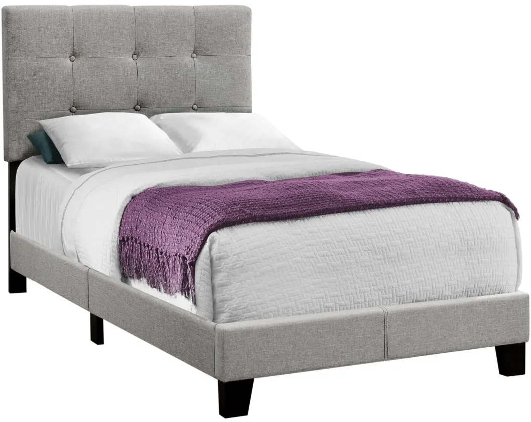 Monarch Specialties Youth Bed in Grey by Monarch Specialties