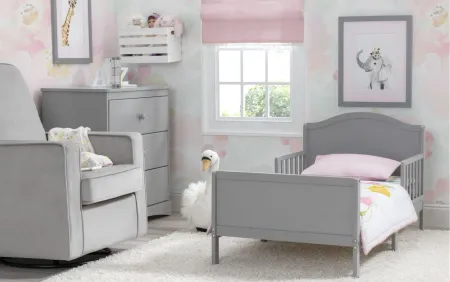 Bennett Toddler Bed by Delta Children in Grey by Delta Children