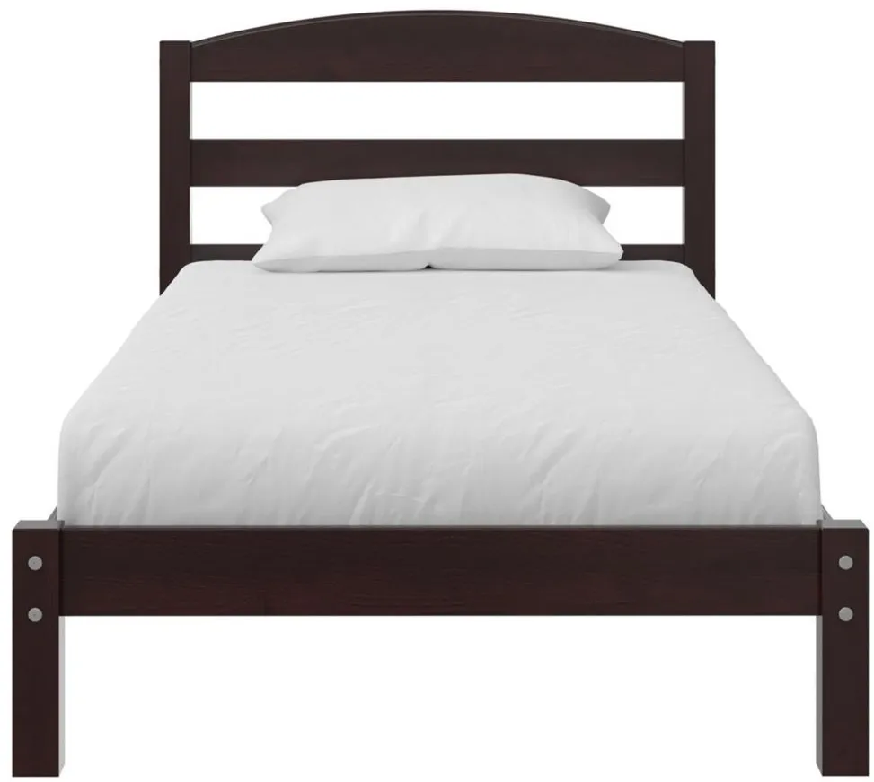 Braylon Kids Twin Size Bed in Espresso by DOREL HOME FURNISHINGS